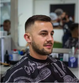 Exemplo de corte de cabelo masculino